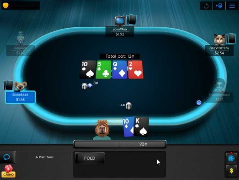 Графика в новом клиенте Poker 8