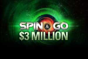 На PokerStars появились Spin and Go с бай-ином $40 и джекпотом $3,000,000