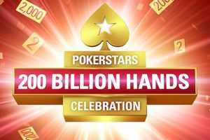 PokerStars подарит игрокам $1,000,000 в честь 200-миллиардной раздачи