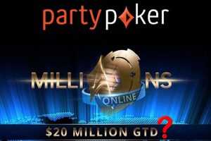 MILLIONS Online: partypoker поставил под вопрос гарантию в $20,000,000