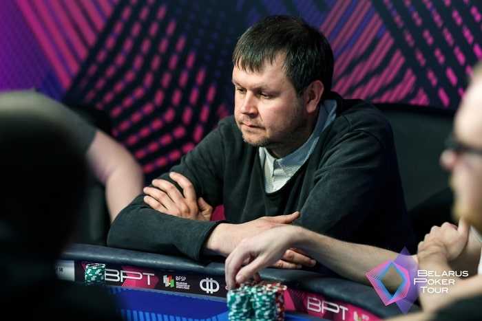 Александр Черницын - раннер-ап Main Event (18,428 BYN)