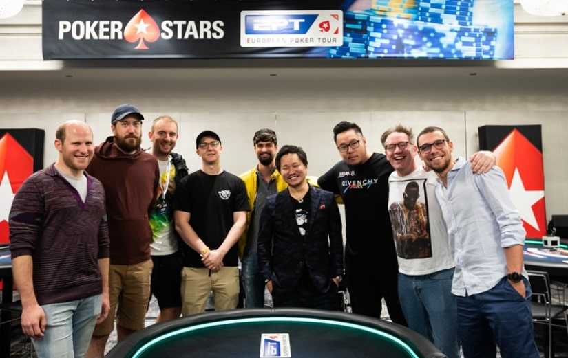 Финальный стол €100,000 EPT Super High Roller