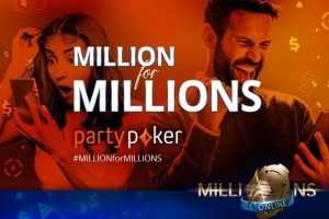 Partypoker разыгрывает билеты на Millions Online за $10,300: как отобраться на крупнейший онлайн-турнир