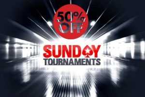 PokerStars вдвое снизил бай-ины на воскресные турниры 15 декабря, включая Sunday Million