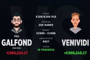 Фил Гальфонд проиграл «VeniVidi1993» €900,000 и поставил поединок на паузу