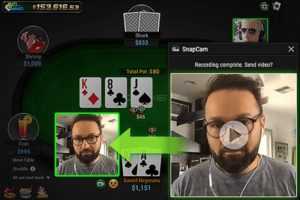 На GGпокерок появилась опция SnapCam – видеосообщения за покерными столами