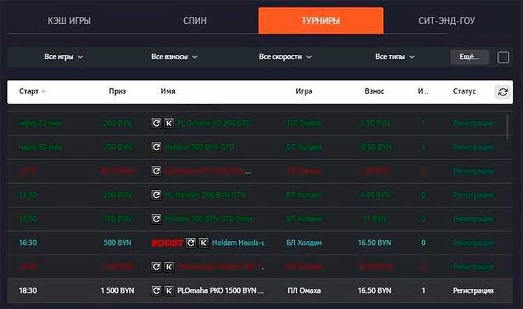 Турниры EuropeBet