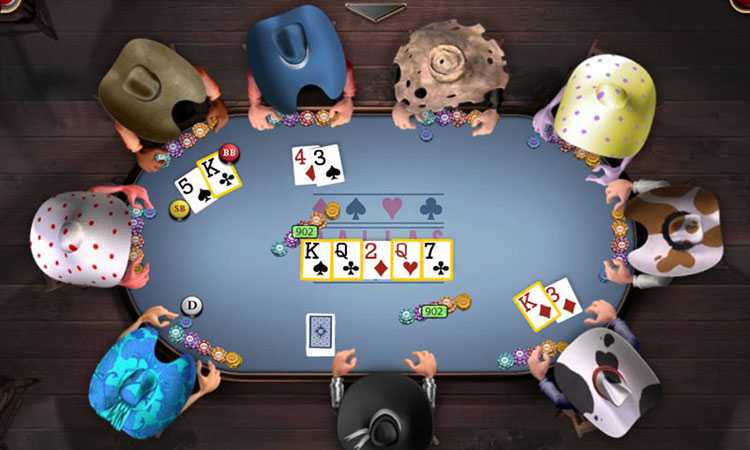 игра в покер с компьютером онлайн
