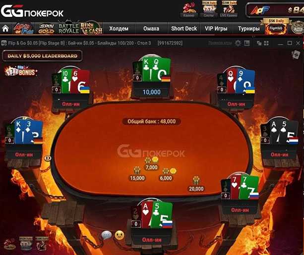 GGPokerok Flip and Go