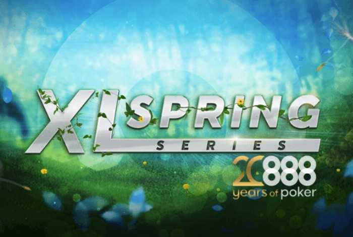 На 888poker возвращается серия XL Spring с гарантией $1,500,000