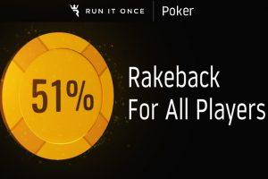 Фил Гальфонд анонсировал размер рейкбека в Run It Once Poker — 51%